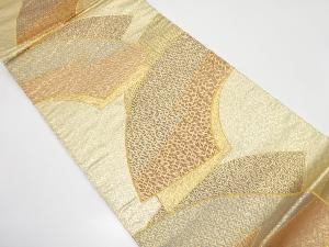 佐賀錦 地紙に古典柄織り出し 袋帯